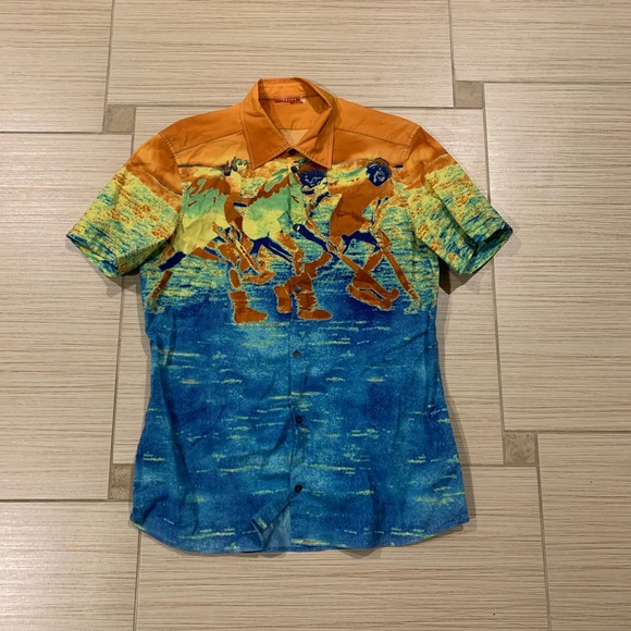 Rare Vintage Prada Button Down Archival - Picture 1 of 5